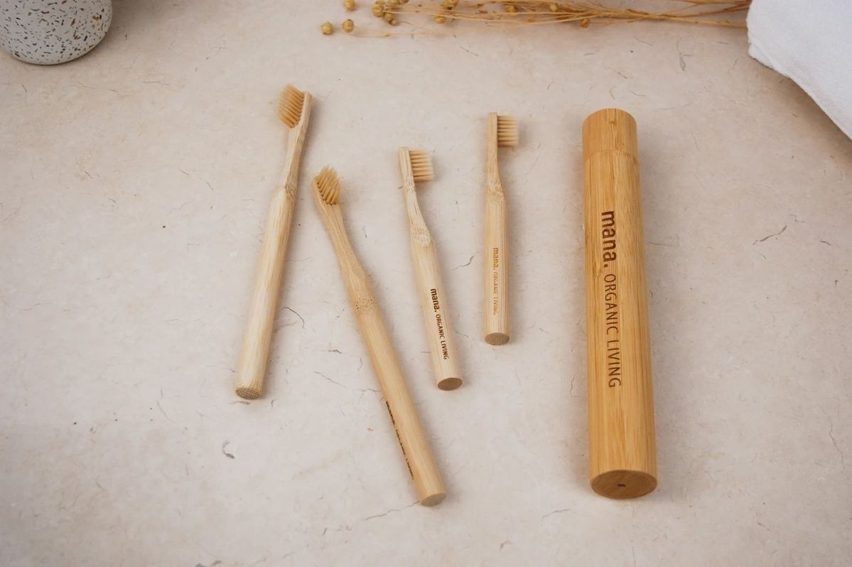 竹歯ブラシ mana.
