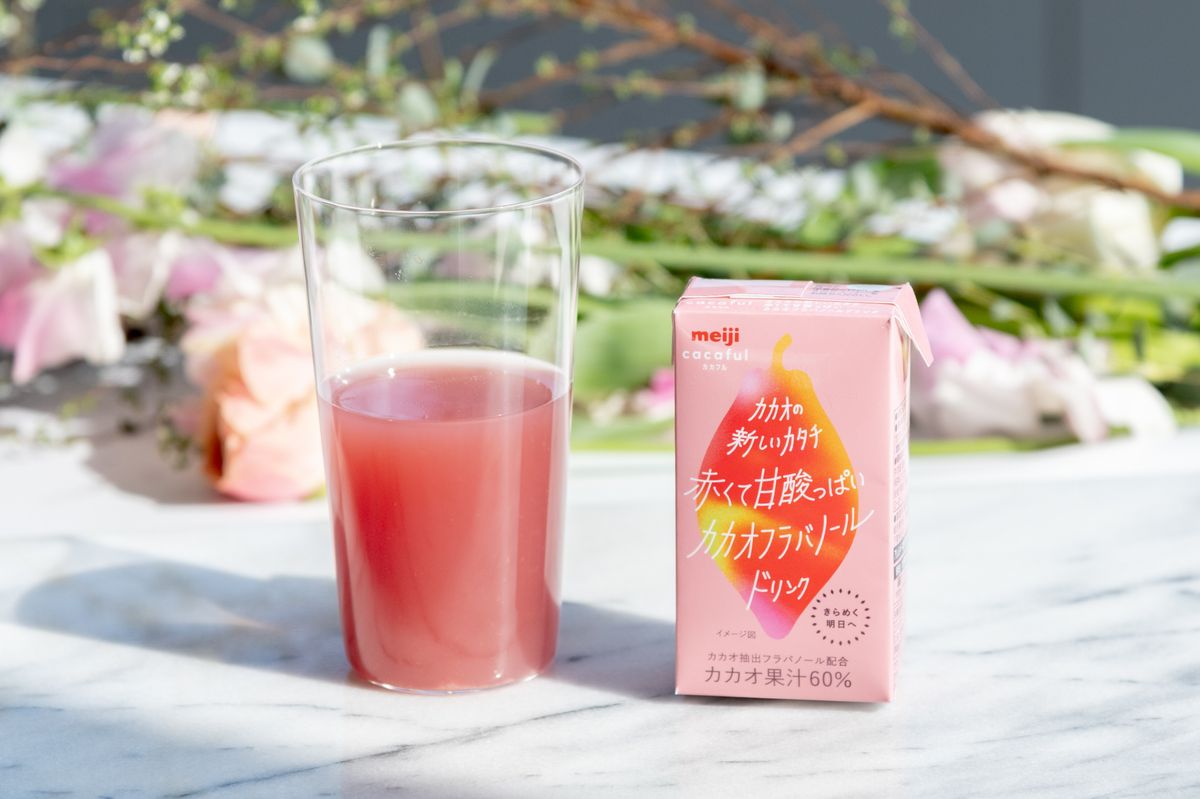 カカオフラバノールドリンク