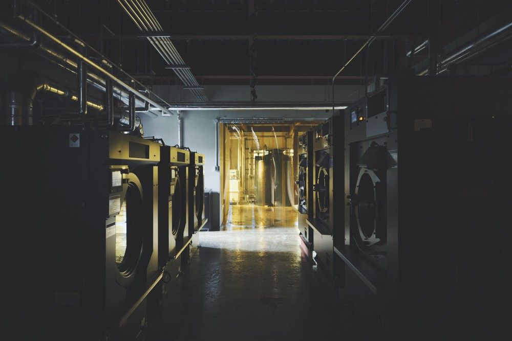 クリーニング工場