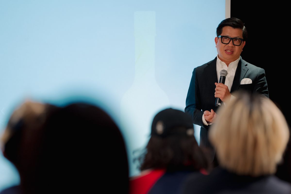 O’right×ELEMINISTイベントで登壇した、オーライト創業者のスティーブン・コー氏