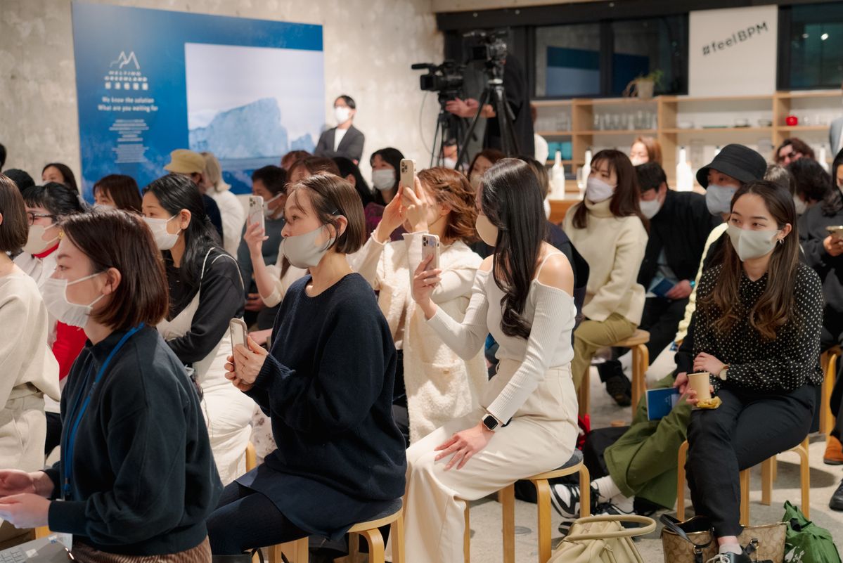 O’right×ELEMINISTイベント「グリーンサミット2」の会場の様子