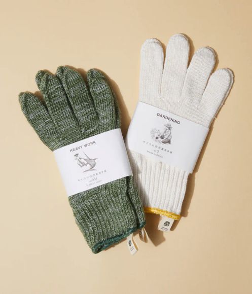 再生綿アップサイクル軍手 - 4タイプ