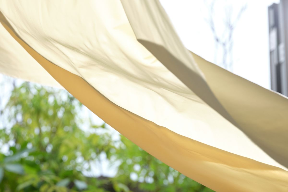 広げたECOPET®︎素材の製品