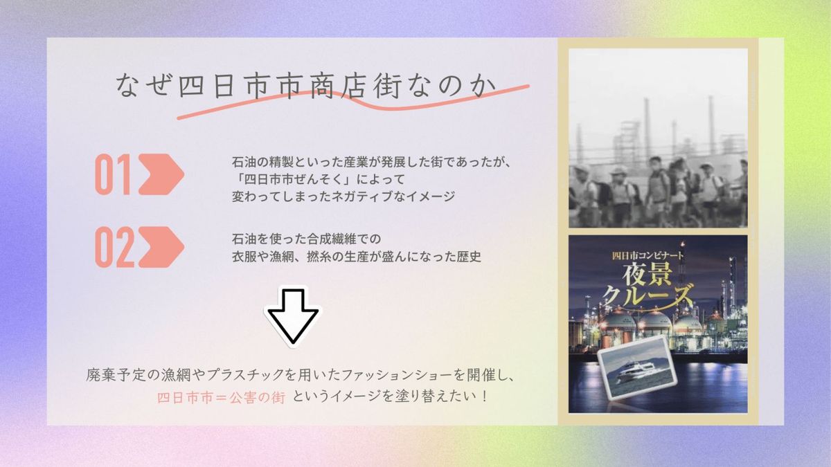 なぜ四日市商店街なのか