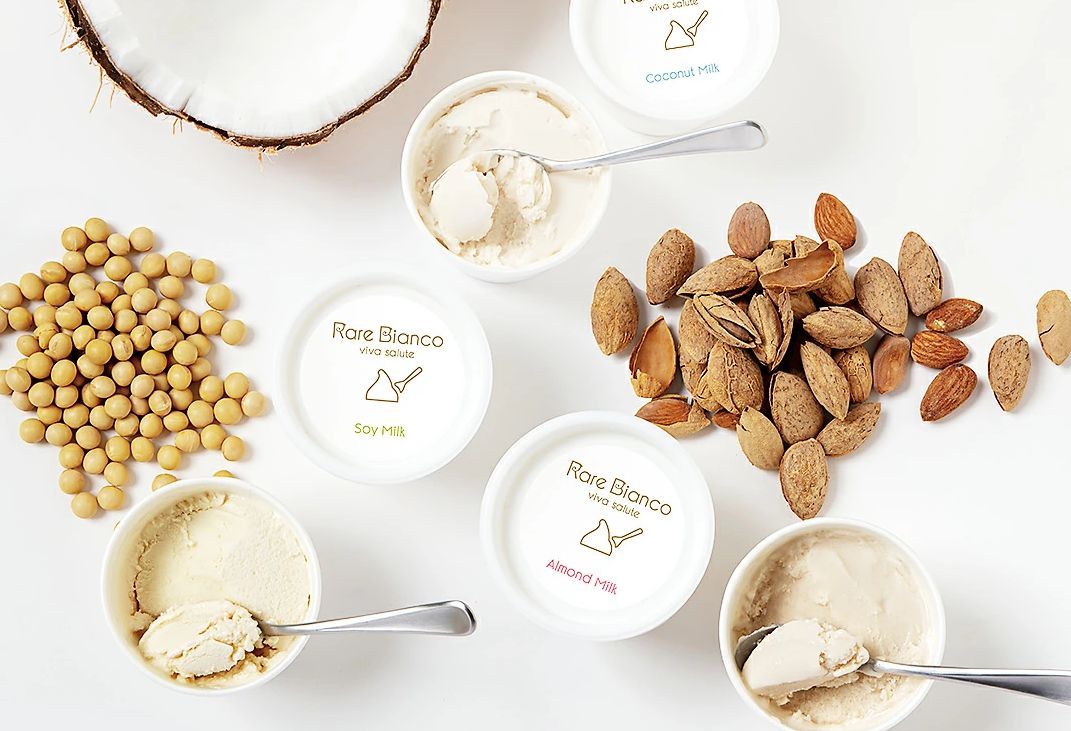 ヴィーガンアイスクリームの通販「レアビアンコ（Rare Bianco） 」