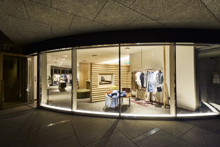 Shinzone 表参道本店」オープン エコフレンドリーな店舗設計と廃棄