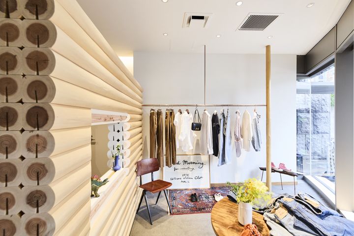 Shinzone 表参道本店」オープン エコフレンドリーな店舗設計と廃棄