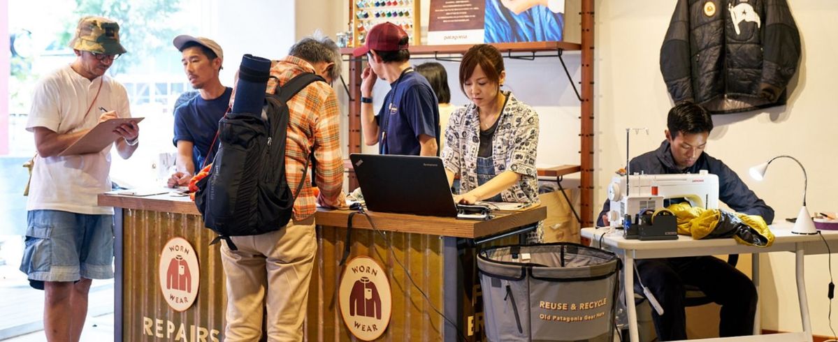 Worn Wearポップアップストアの様子