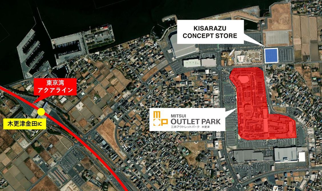 KISARAZU CONCEPT STOREの場所