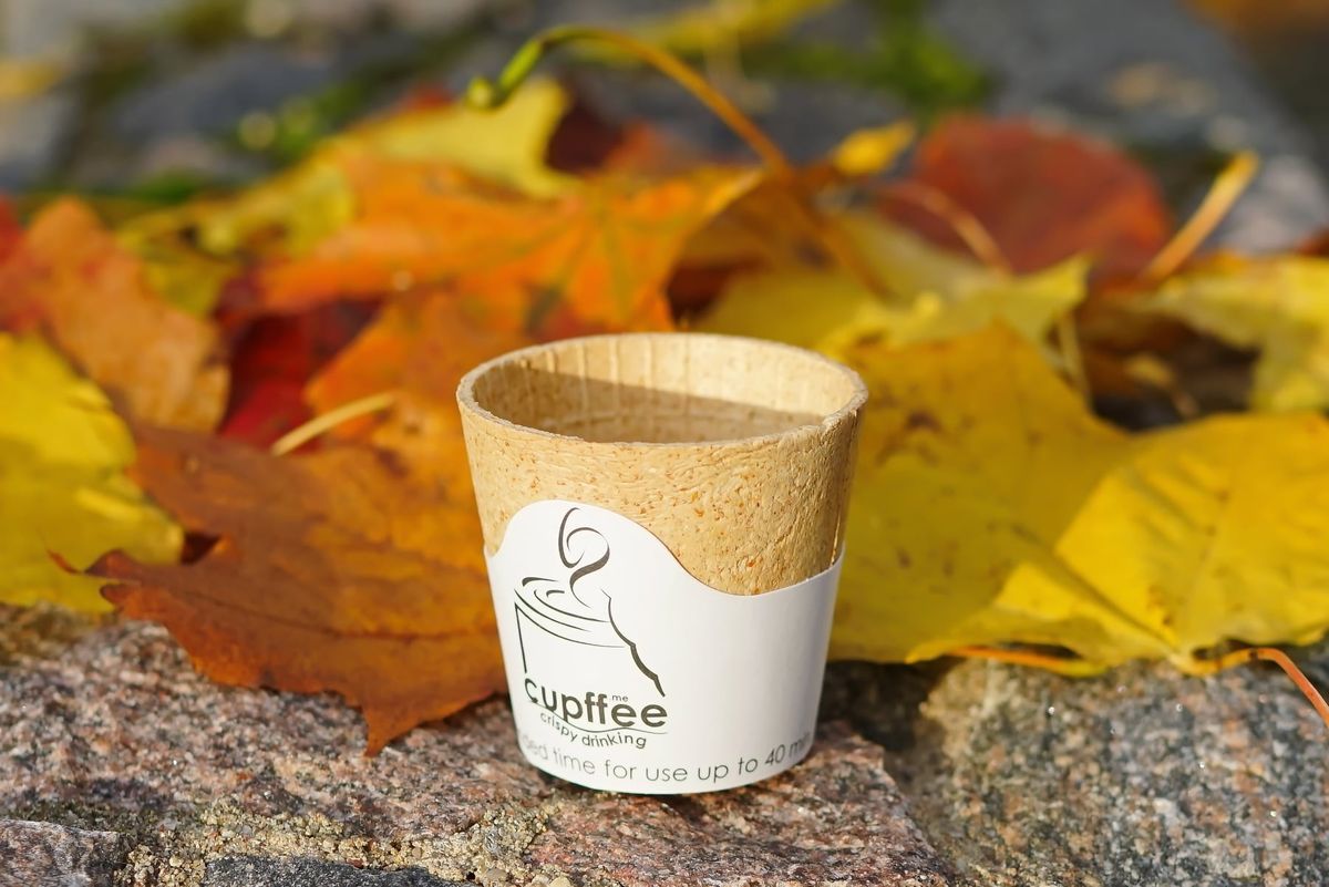 食べられるコーヒーカップ「Cupffee」