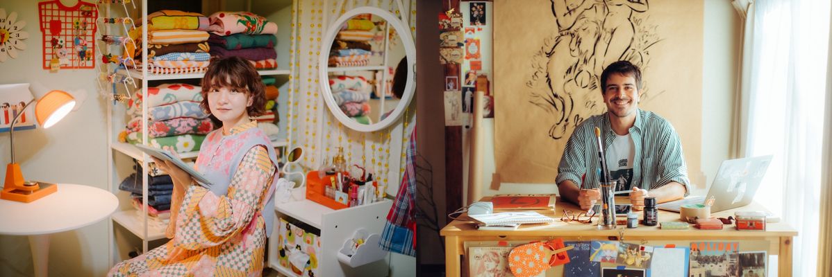 二人のクリエイター