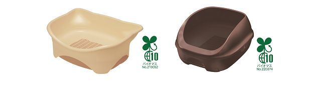 バイオマス資源(植物由来原料)を使用した「デオトイレ」
