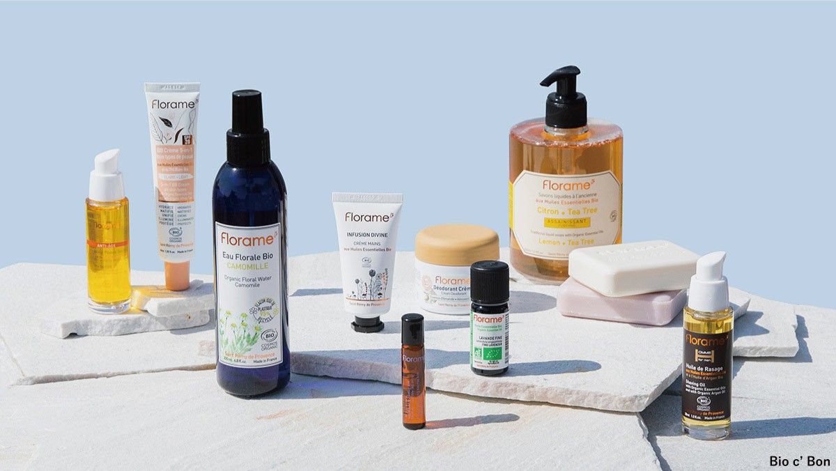 並べられたFlorameの商品