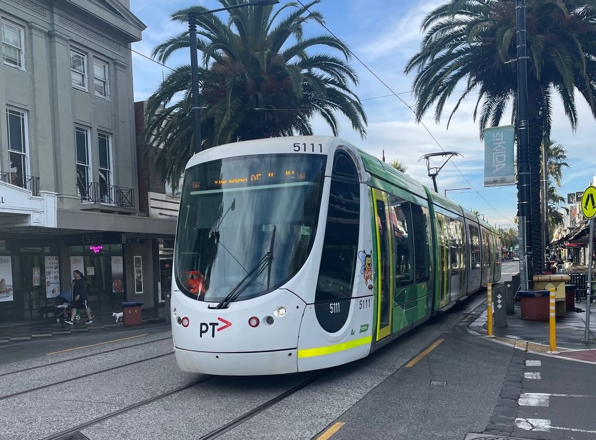 オーストラリア、メルボルンのトラム