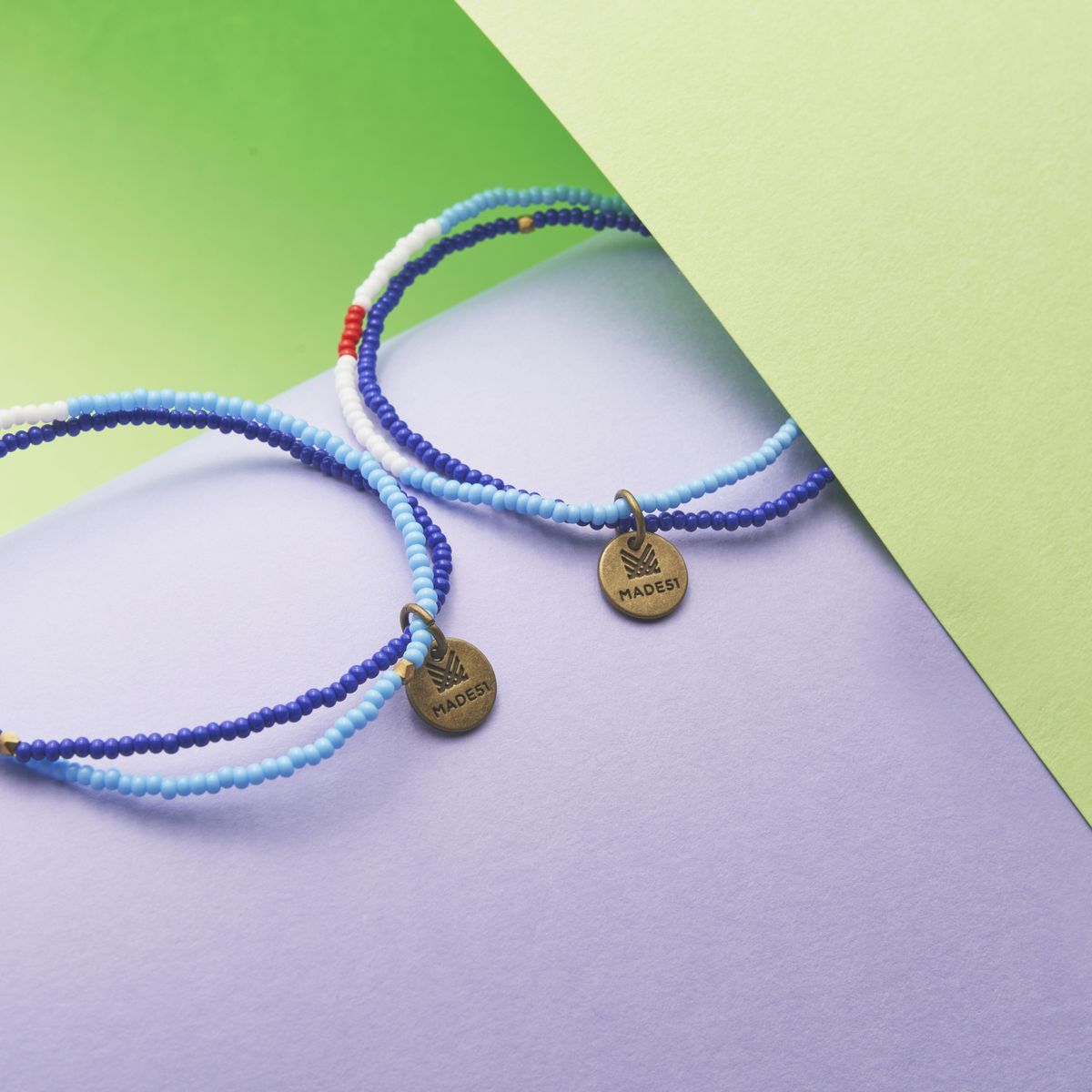 「UNHCR x UNIQLO 想いをつなぐブレスレット」