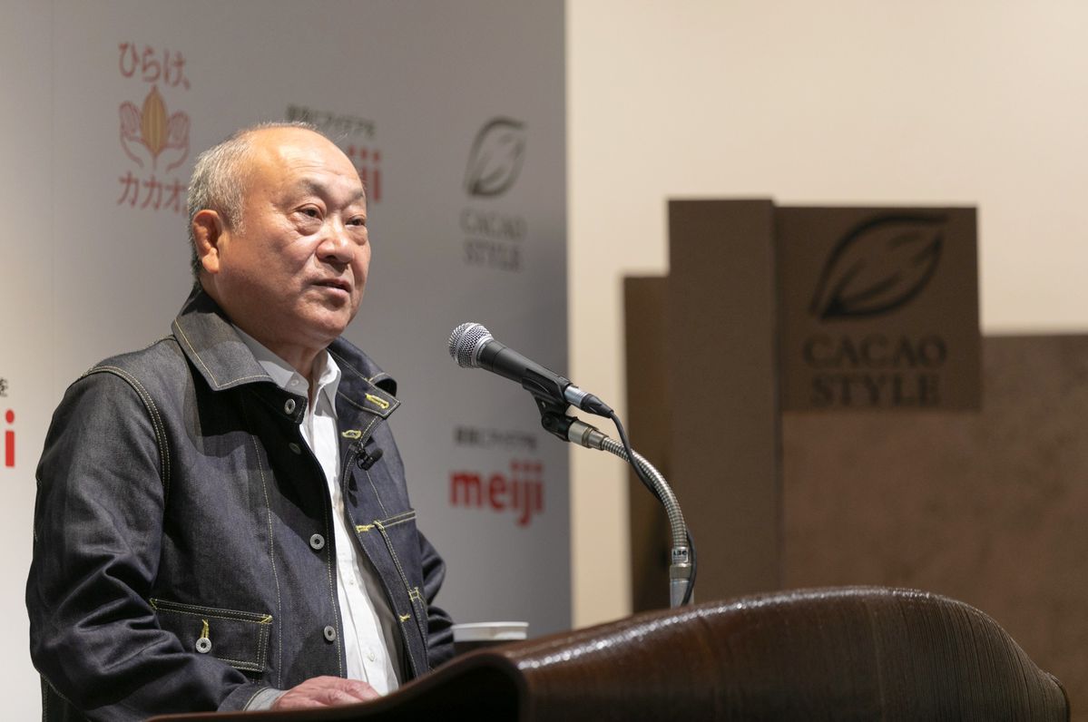 株式会社明治 代表取締役社長の松田克也氏