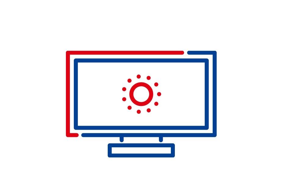 CO２削減に貢献できる「くらしのサス活」テレビ画面は省エネモード