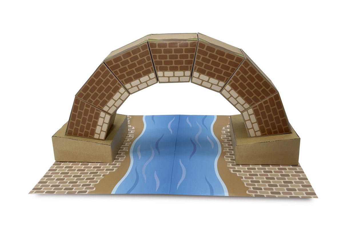 ペーパークラフトの橋