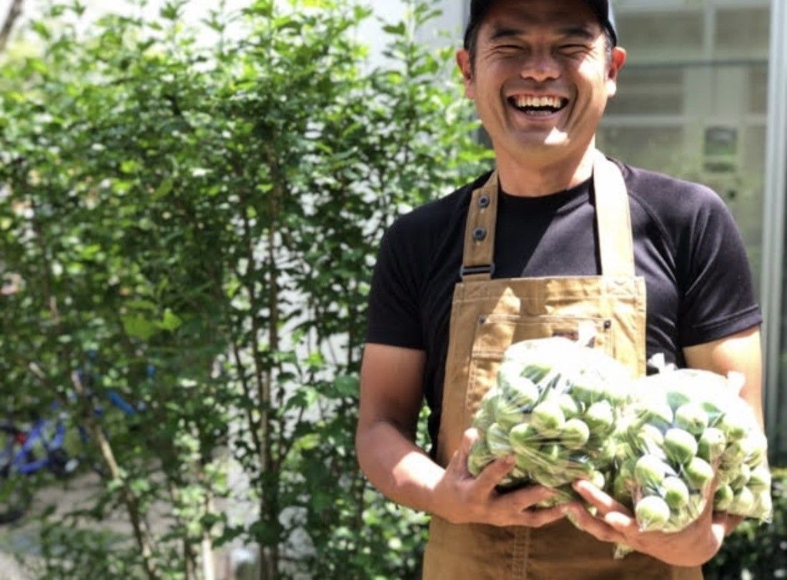 檀上氏がつくる梅