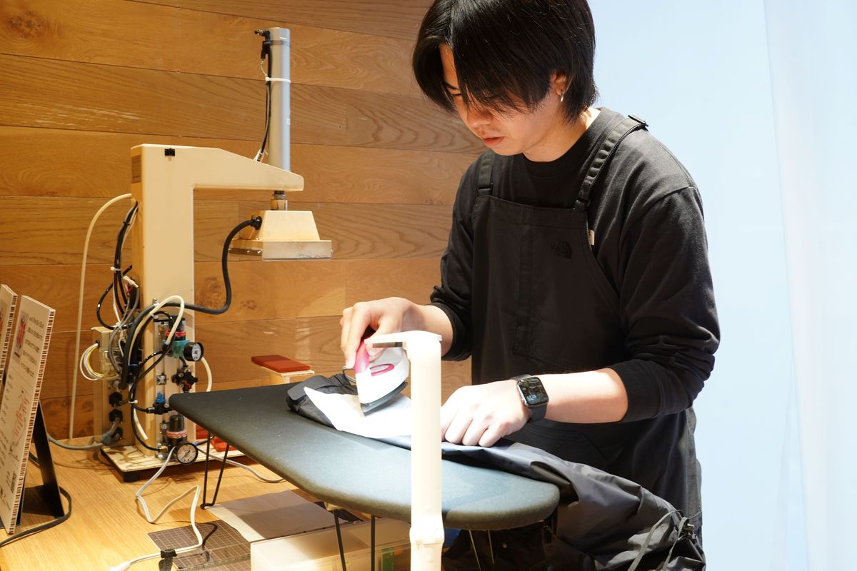 リペアパッチ圧着修理