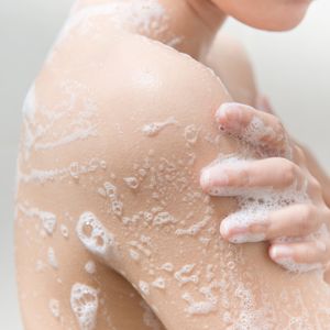 シャワージェルを使った肌
