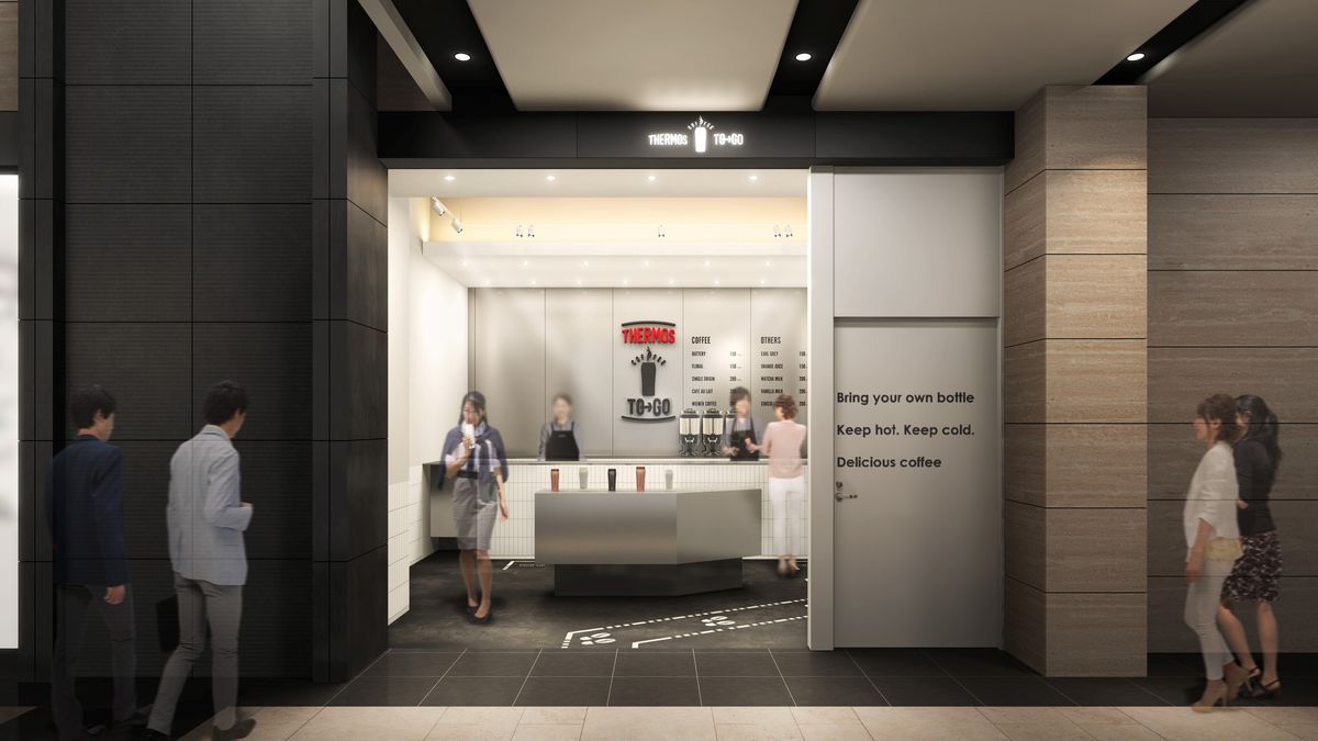 店舗パース画像