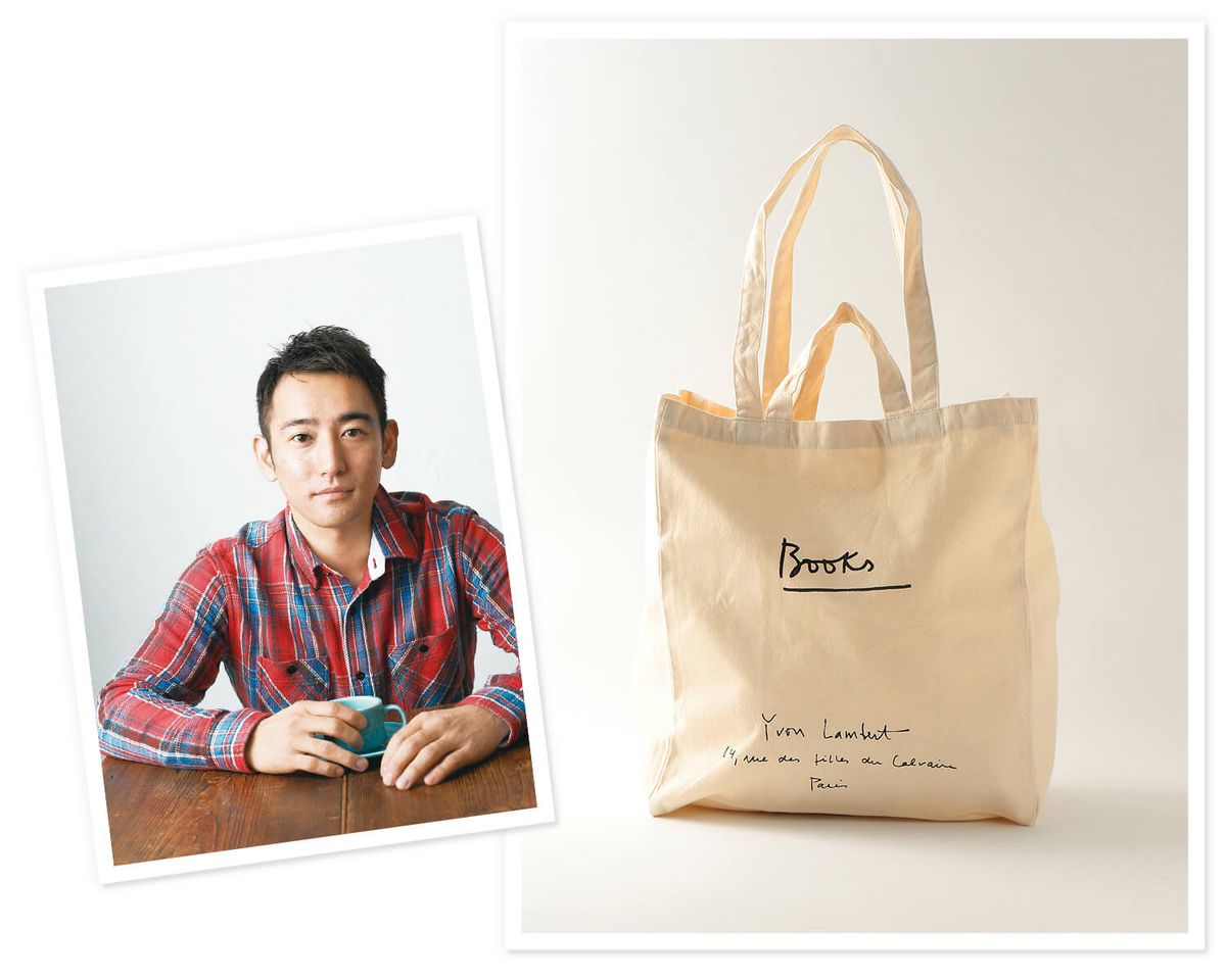 浅本充さんと＜Yvon Lambert＞ LARGE TOTE BAG