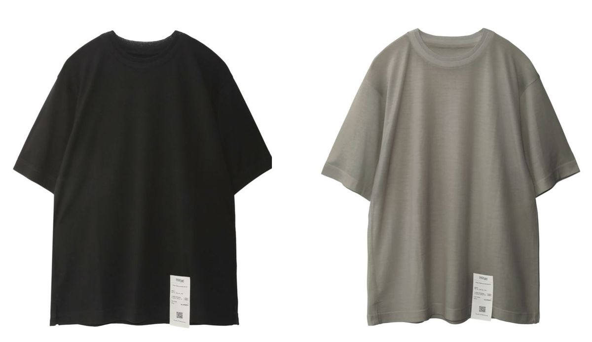 メリノウール100％Tシャツ