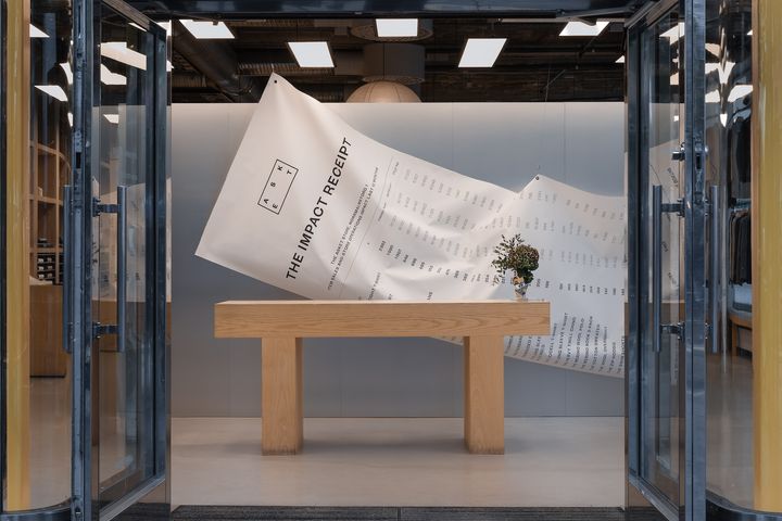 スウェーデン発ASKETが「インパクトレシート」の発行を開始 商品製造で