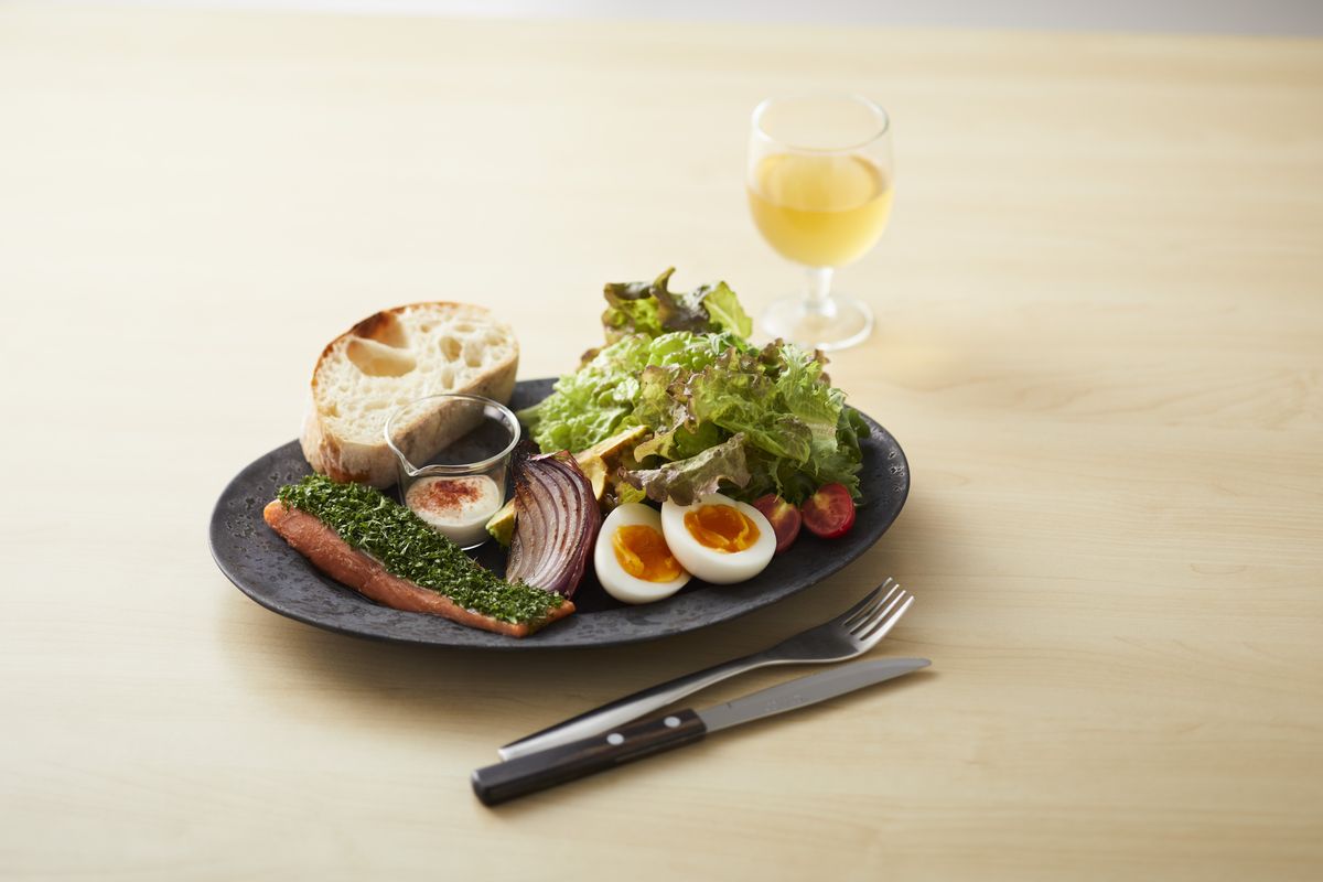 ブランチプレート サーモン