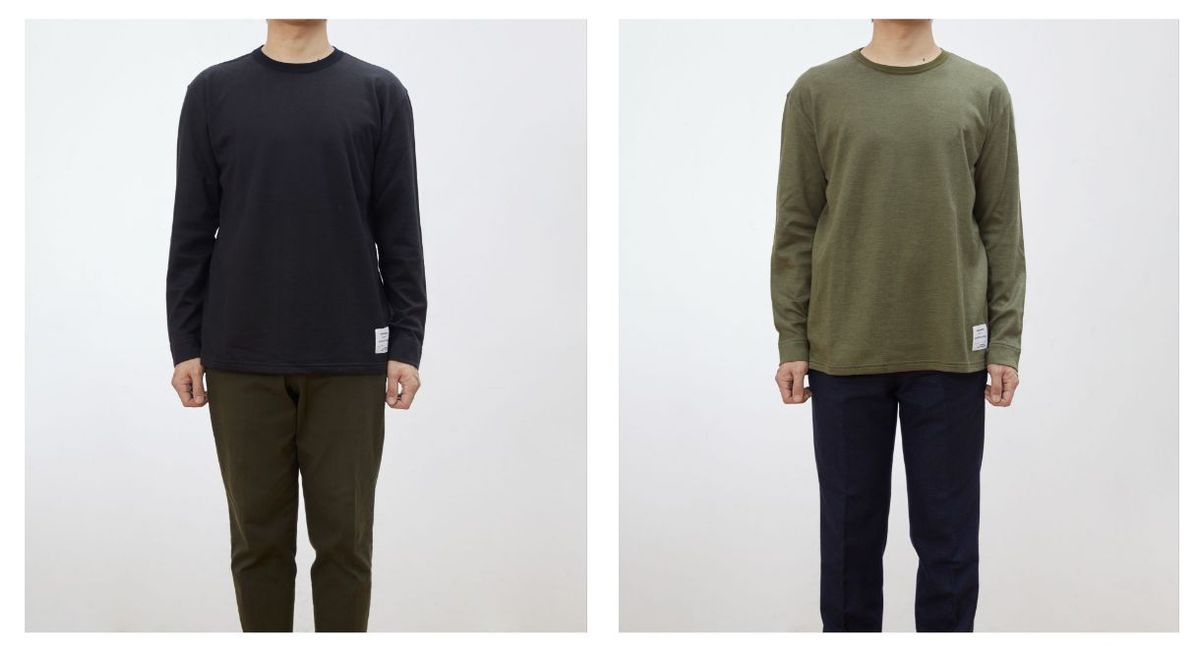 カットソー ロングスリーブシャツ