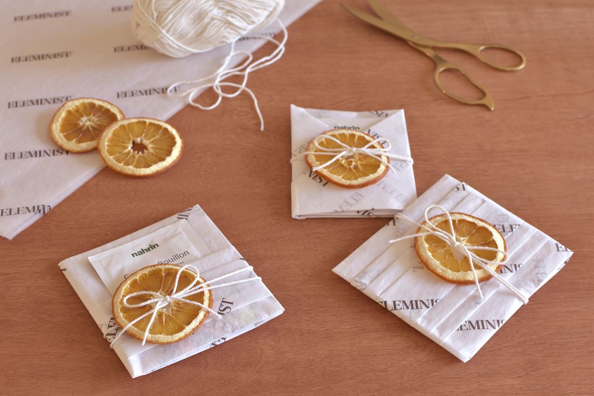 「ELEMINIST MEET」でのワークショップのラッピング完成品イメージ