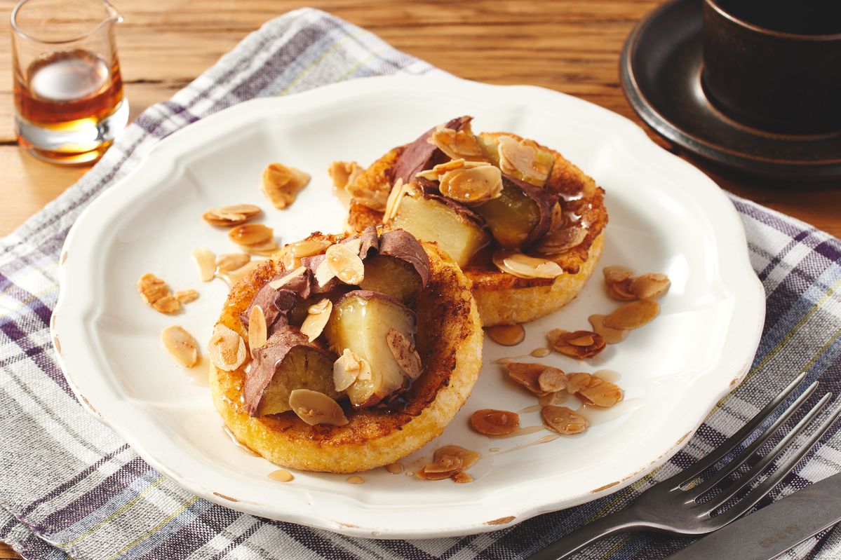 Kit Oisix「パンク焼き芋の塩バターフレンチトースト」