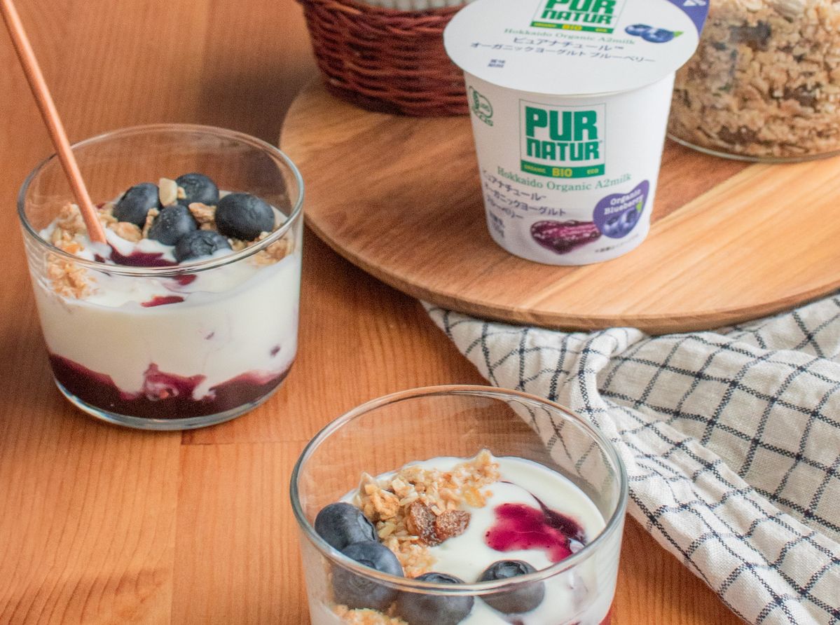 ピュアナチュールオーガニックヨーグルト・ブルーベリー