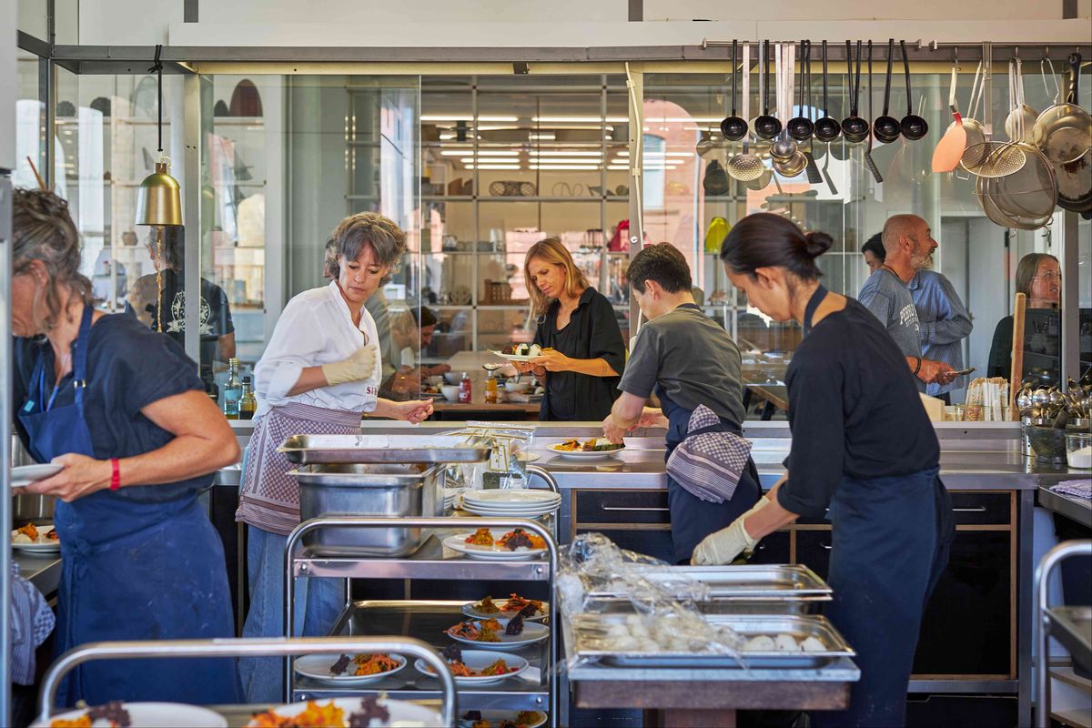 スタジオ・オラファー・エリアソンキッチンの様子（2023年）