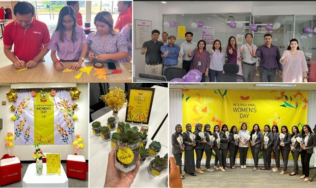 グローバル拠点での国際女性デー取り組みの様子（昨年度実施）