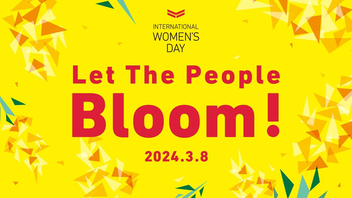 ヤンマー国際女性デー2024キービジュアル