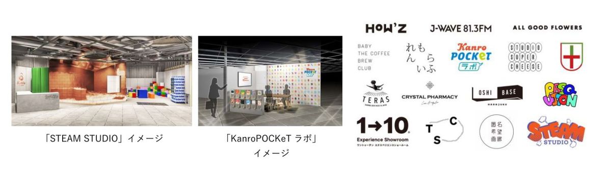 店舗ロゴやパース