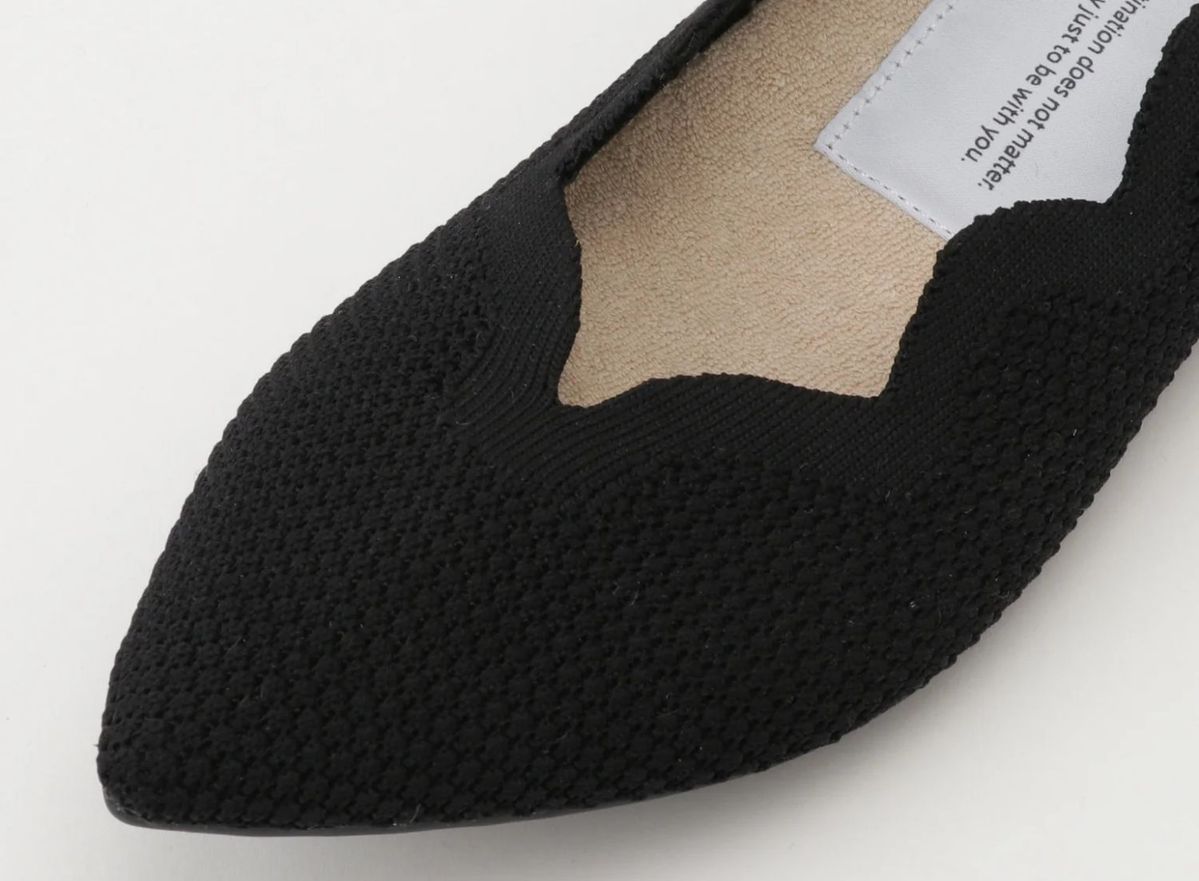 Öffenのシューズ、scallop pattern