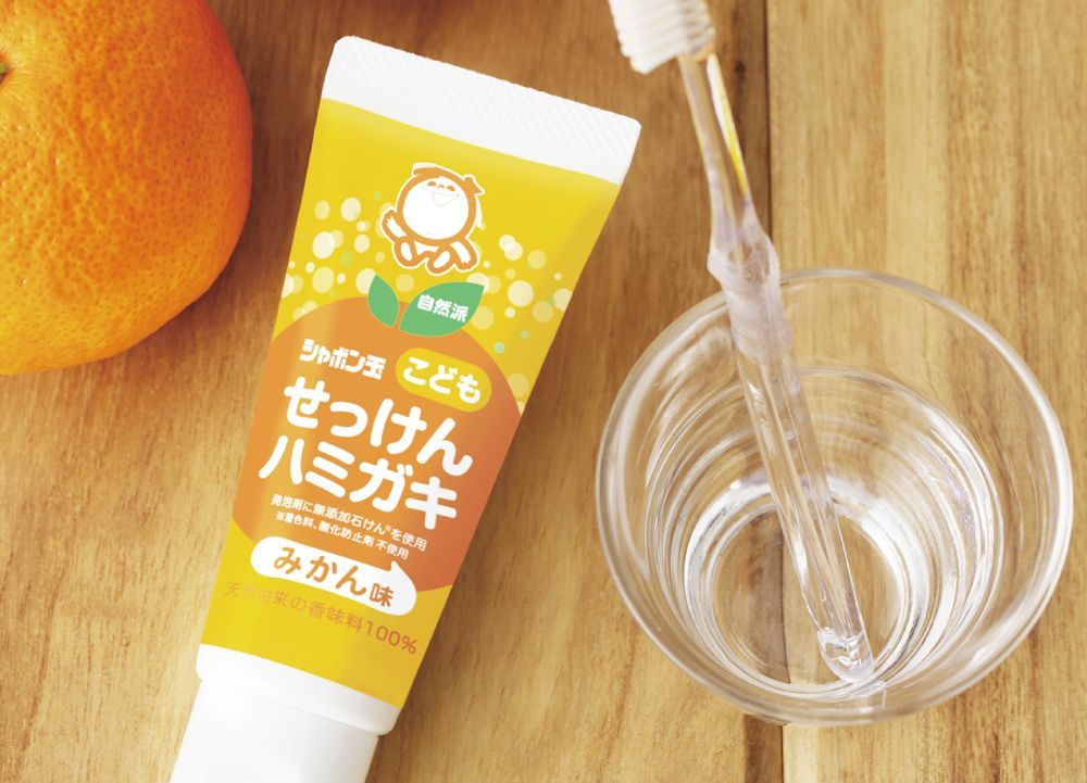 シャボン玉石けん】シャボン玉こどもせっけんハミガキ