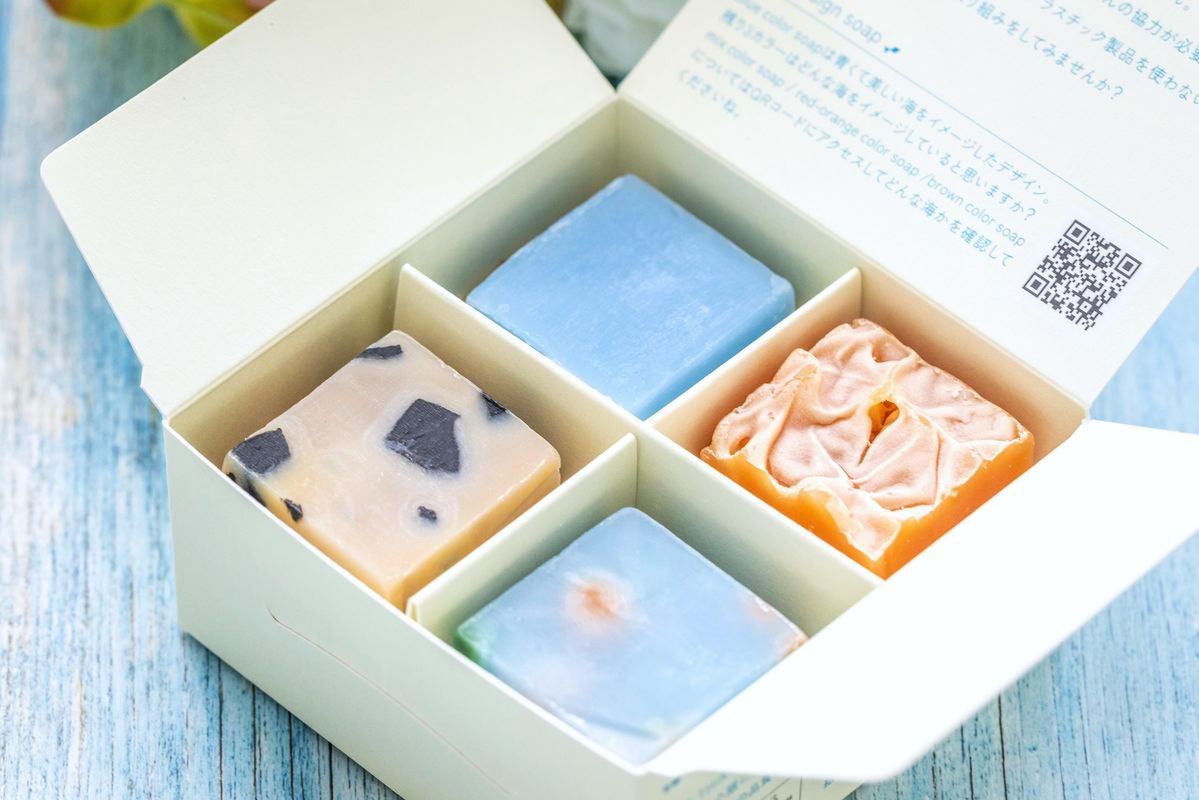 ごみゼロを目指すブランド「530（FIVE THIRTY）」の石けん「sea design soap」