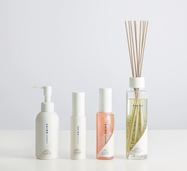 「ZERO COLLECTION FRAGRANCE」のラインアップ