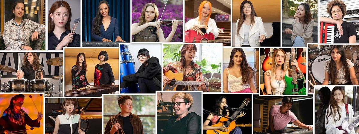 世界中のさまざまな音楽分野で活躍する女性たち