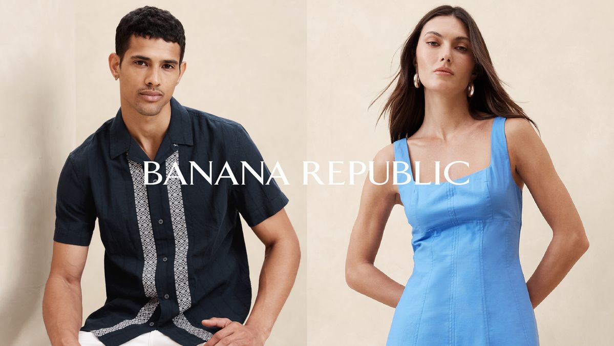 「バナナ・リパブリック」サステナブルファッションキービジュアル