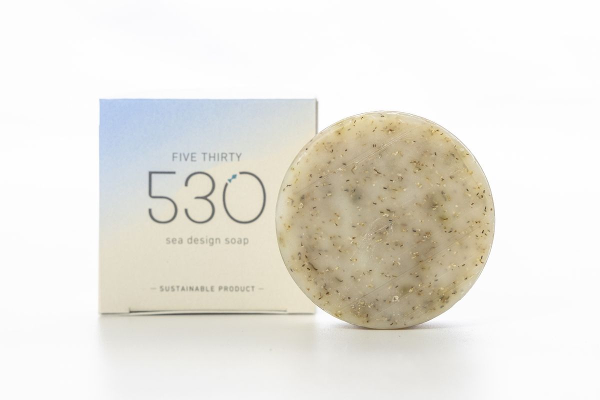微細藻類由来オイルを配合したソープ(Five ThirtyのSea Design Soap))