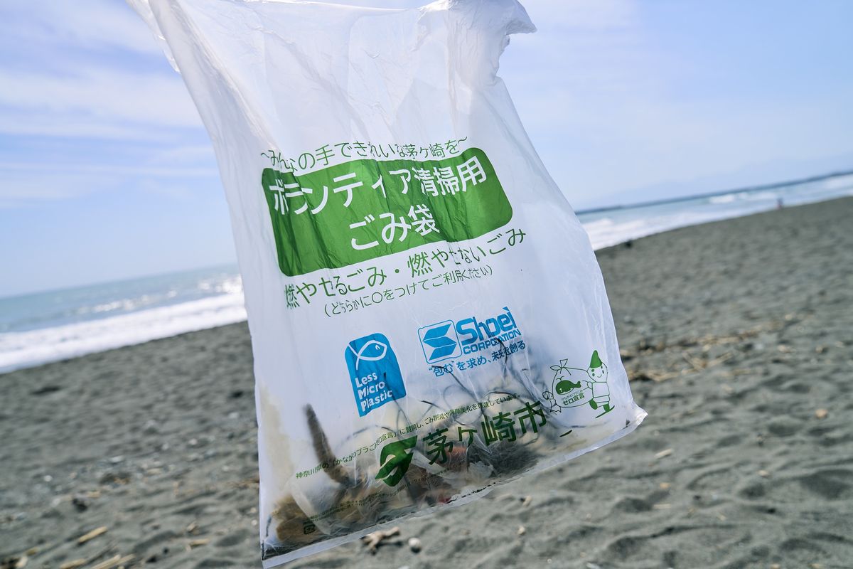 team530のビーチクリーン