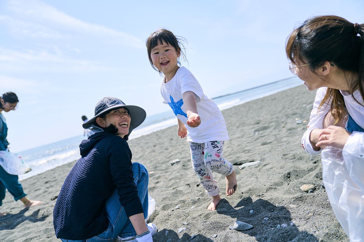 team530のビーチクリーン