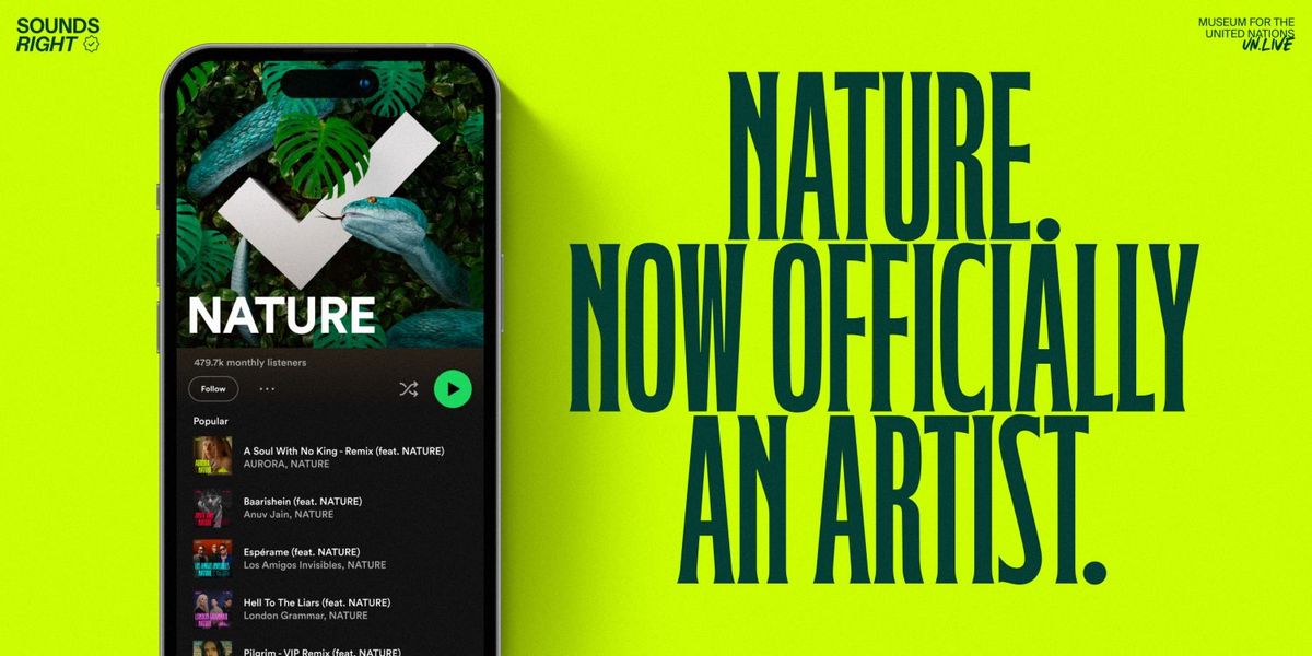 Spotify上のプレイリスト「NATURE」