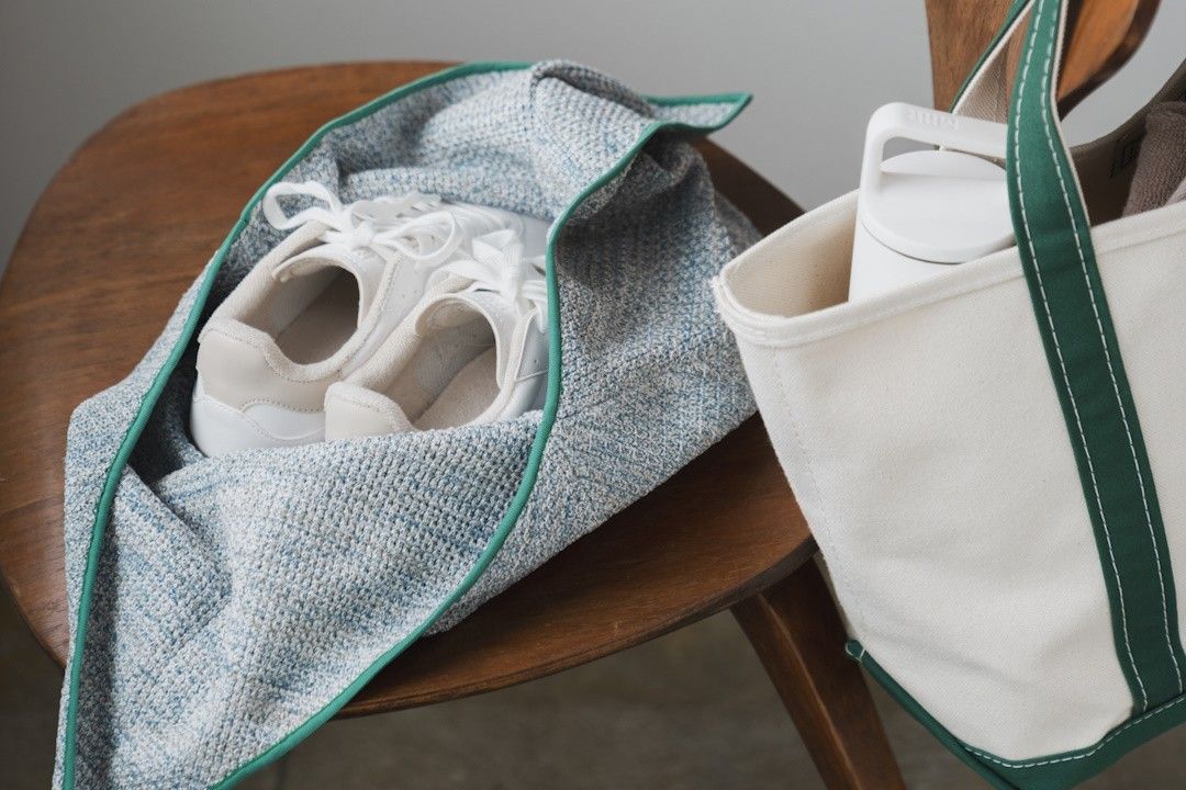 帝人フロンティア×ELEMINISTコラボ　ニオイ対策ができて可愛く衣類を包める「ECOPET® ニットバッグ」