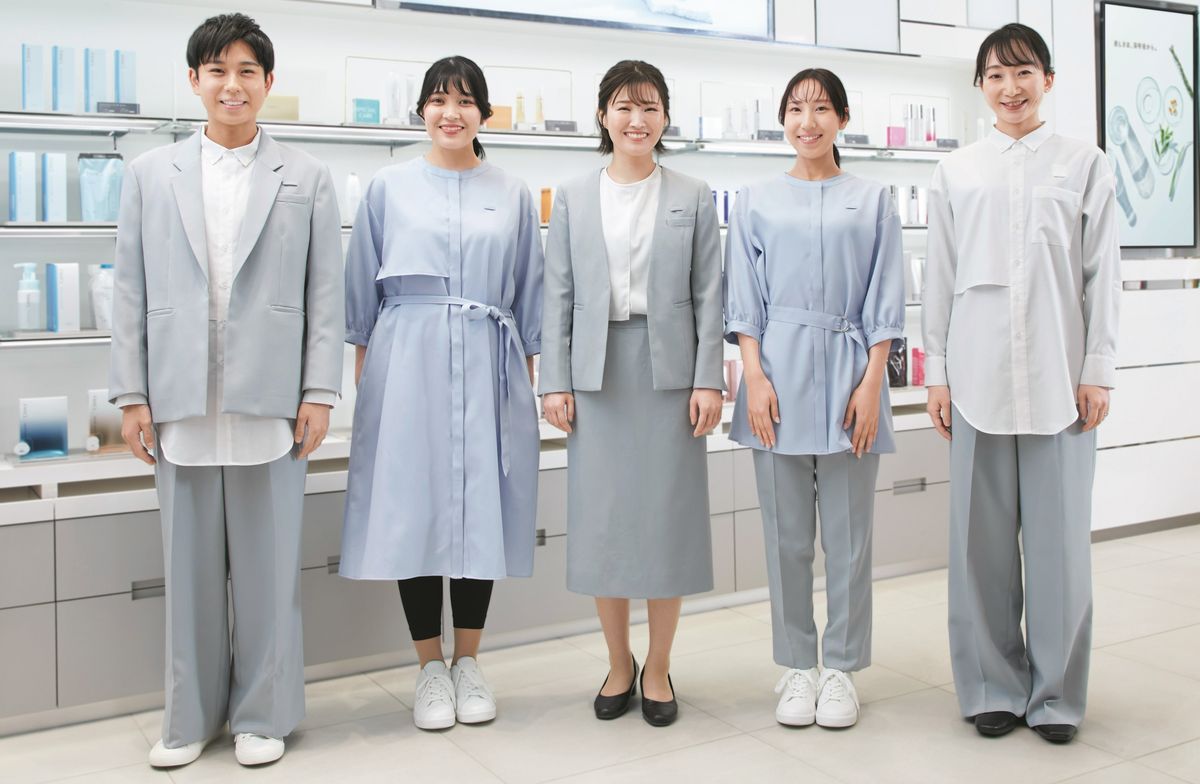 「ファンケル」直営店舗の新制服